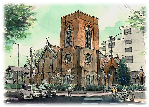 日本聖公会聖アグネス教会礼拝堂